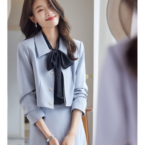 ÁO VEST NỮ TSN035-ÁO-KHOÁC-ĐƠN-MÀU-XÁM