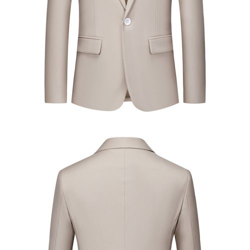 ÁO VEST NAM 1 NÚT TS592-ĐEN