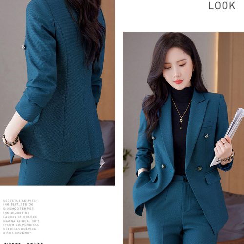 ÁO VEST NỮ TSN034-ÁO VEST XANH