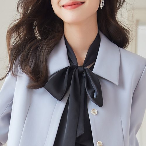 ÁO VEST NỮ TSN035-ÁO-KHOÁC-ĐƠN-MÀU-XÁM