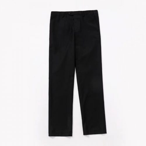BỘ VESTON NAM TS603-ÁO VEST ĐEN 2 NÚT + QUẦN DÀI