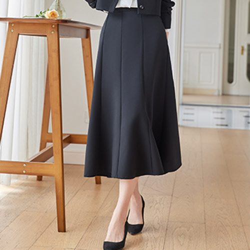 COMBO CHÂN VÁY ÁO VEST NỮ TSN035-ÁO KHOÁC + VÁY ĐEN