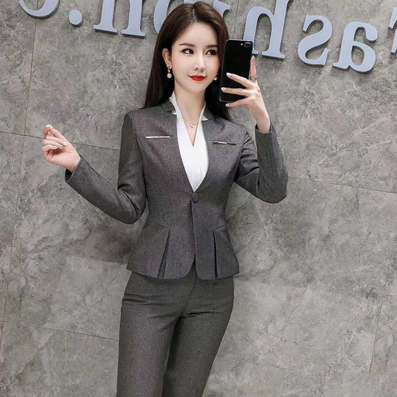 Bộ quần áo vest nữ 