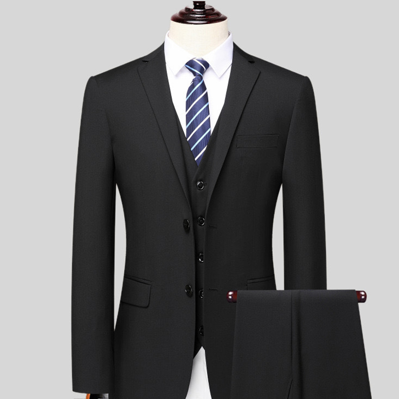 Quần áo vest nam đen