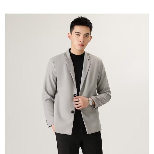 ÁO VEST NAM MÀU XÁM NHẠT TS555Y
