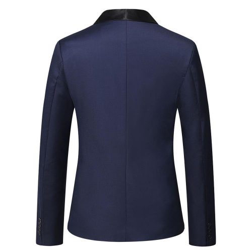 ÁO VEST NAM MÀU ĐEN TS646D