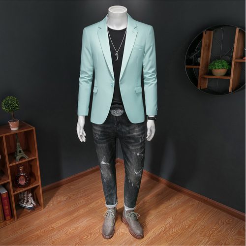 Áo Vest Nam Dáng Ôm Cao Cấp Navy TS712 Xanh HQ